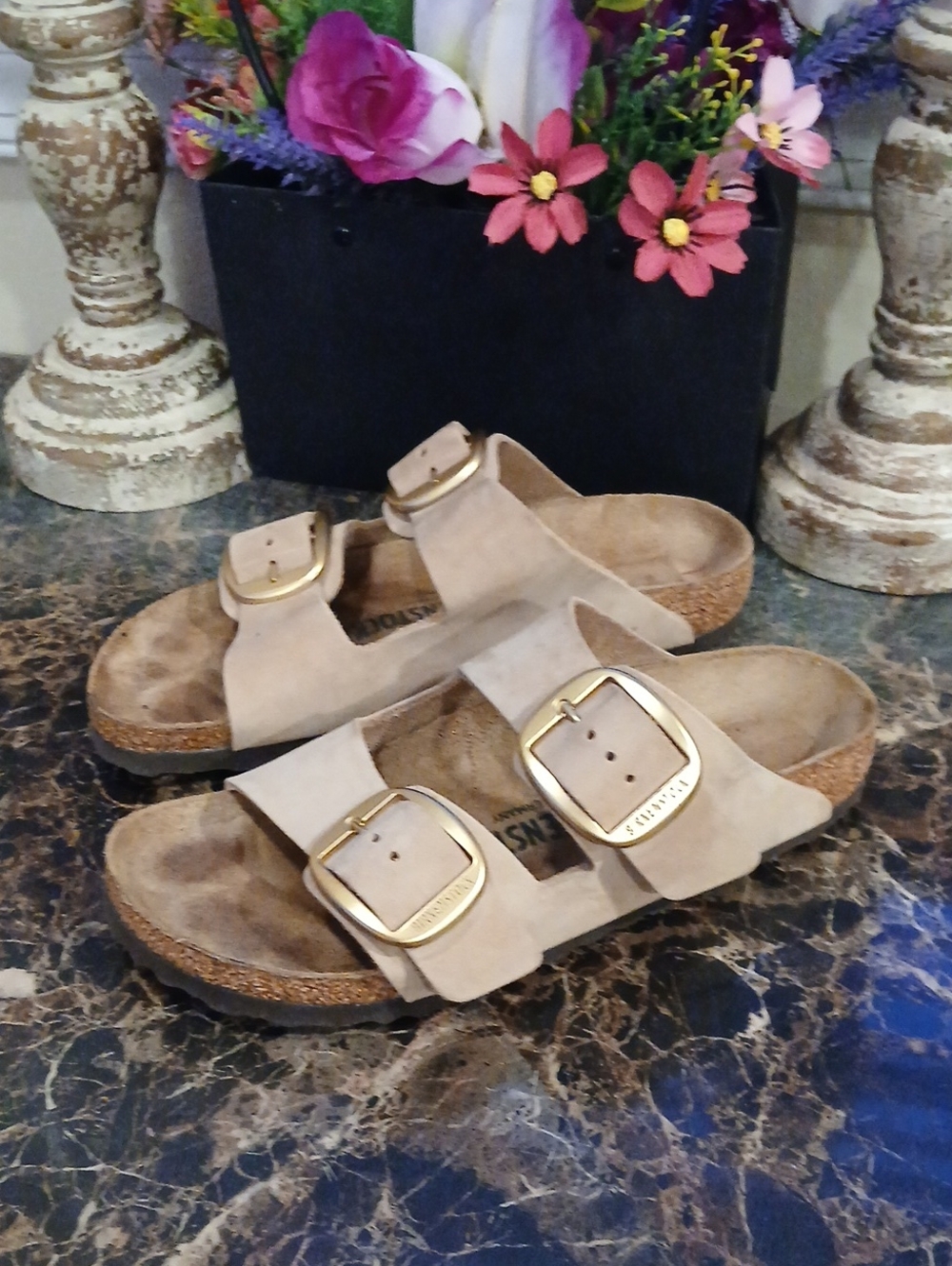 Birkenstock Arizona Big Buckle Strap Comfort/Athletic Sandals 37 EU Narrow Women - Picture 2 of 11